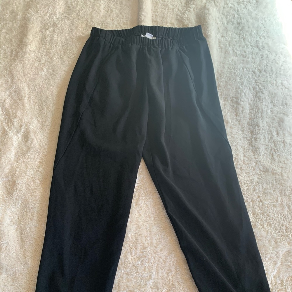 Black professional joggers BAR3